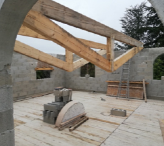 Travaux de maçonnerie